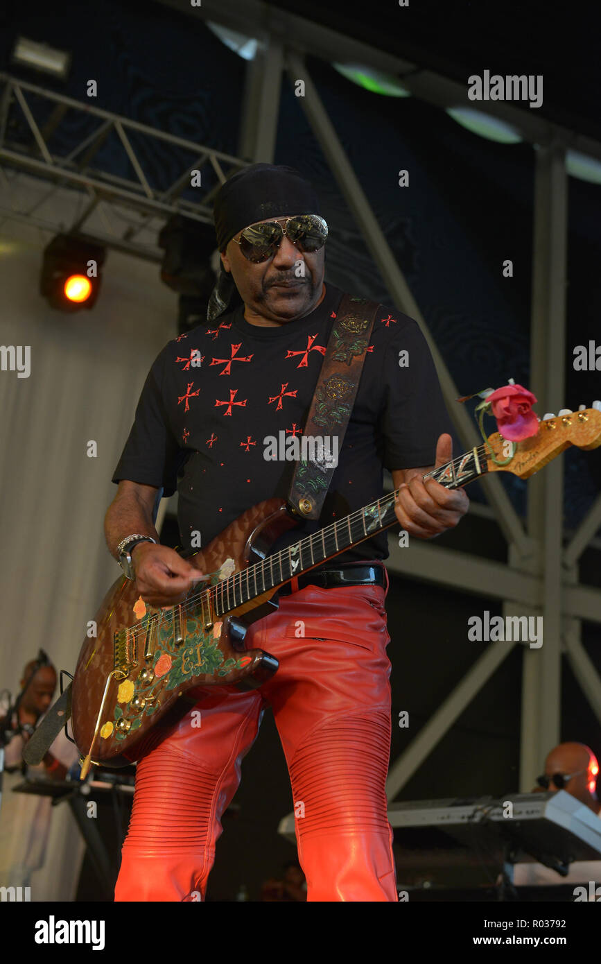 La White Party concert au Parc régional d''Amphithéâtre Miramar : Ernie Isley Brothers Isley de Où : Miramar, Florida, United States Quand : 29 Sep 2018 Credit : Johnny Louis/WENN.com Banque D'Images