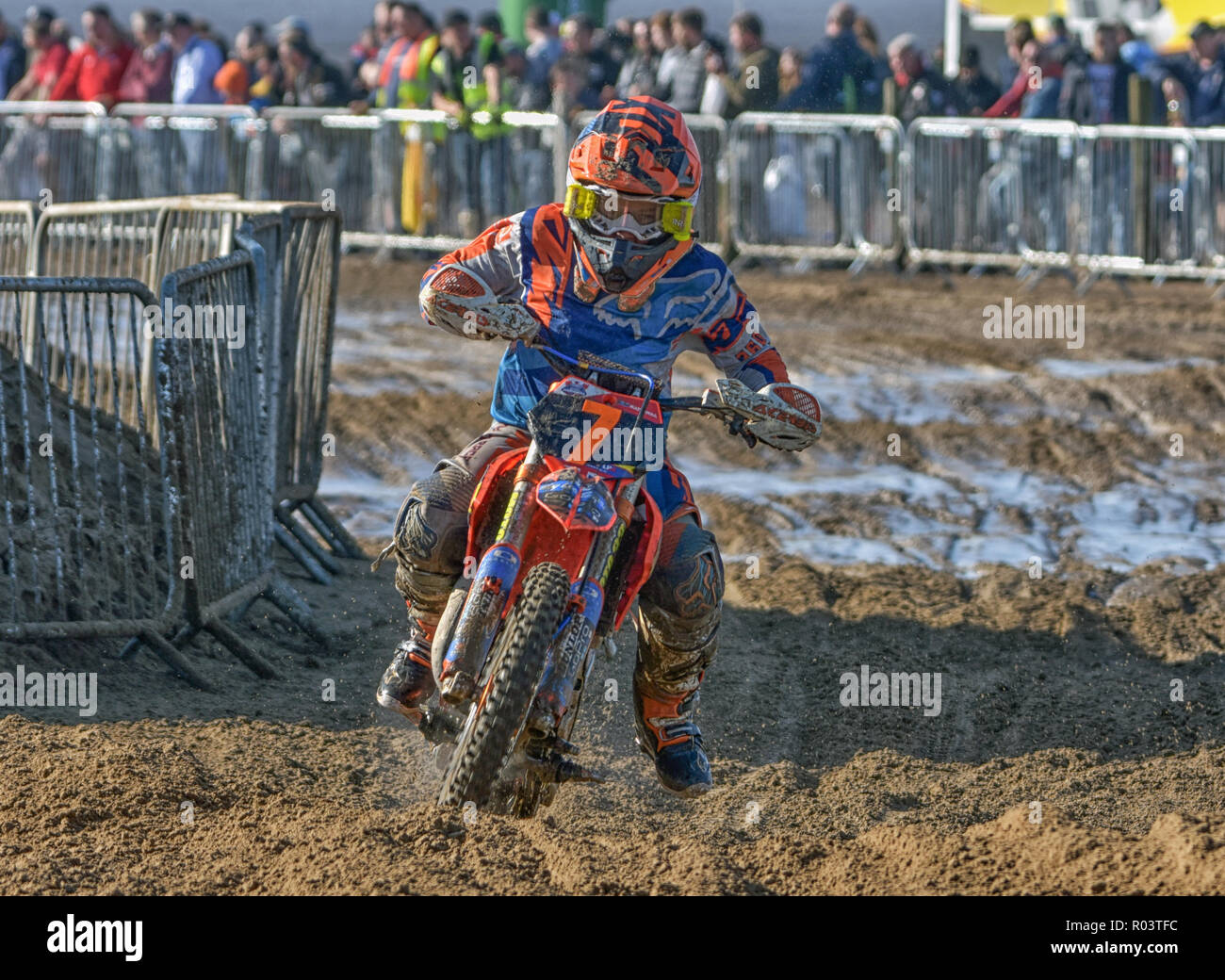 Weston Beach Race Hydro dimanche main event 2018 Banque D'Images