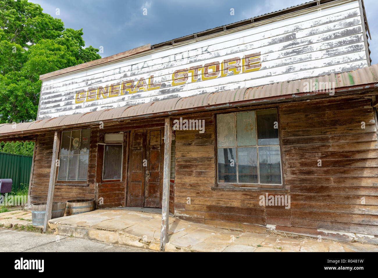 Baldock historique general store dans la petite ville de Marulan près de Goulburn régional en Nouvelle Galles du Sud, Australie Banque D'Images