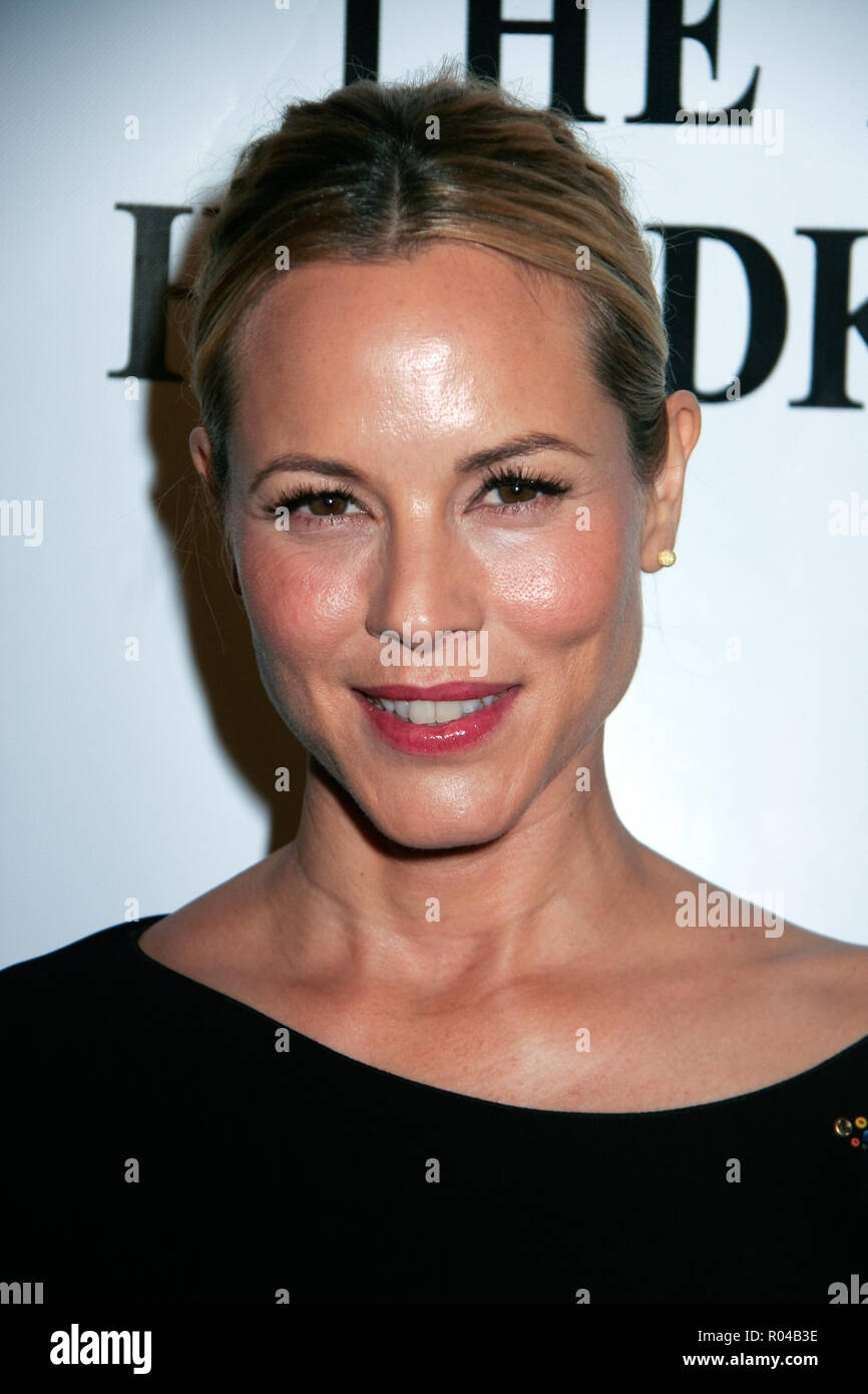 Maria Bello 11/25/08 "Le mouchoir jaune' Premiere @ La WGA Theatre, Los Angeles Photo par Izumi Hasegawa/HNW / PictureLux (25 novembre 2008) Dossier de référence #  33689 HNWPLX 410 Banque D'Images
