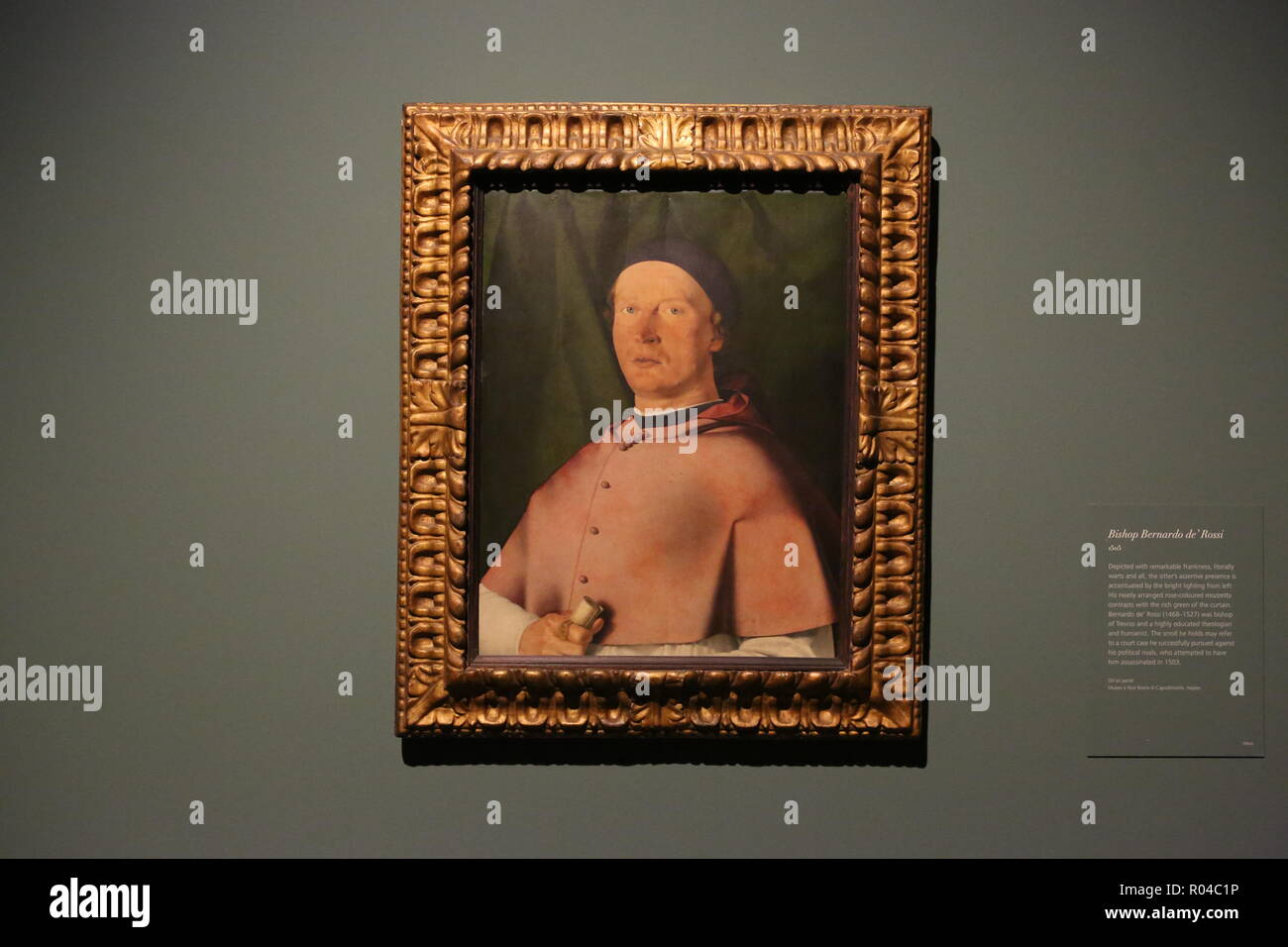 La National Gallery Lorenzo Lotto Banque D'Images