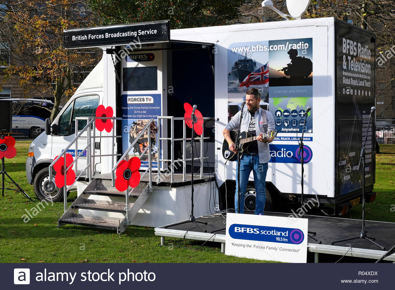 Edinburgh, Royaume-Uni. 1er novembre 2018. Pavot d'édimbourg jour hébergé par PoppyScotland à St Andrew Square. Credit : Craig Brown/Alamy Live News. Banque D'Images