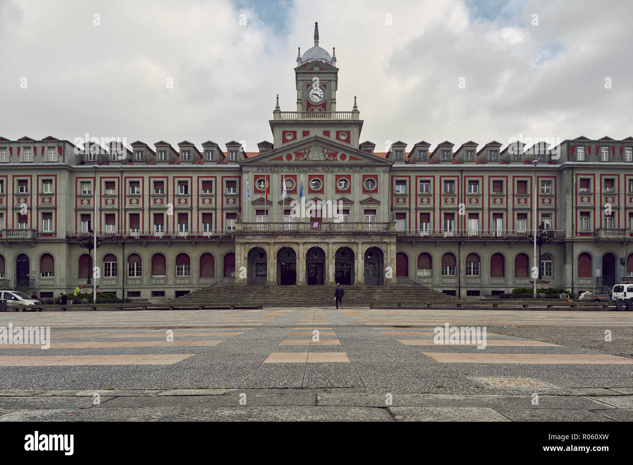 Conseil de la ville de Ferrol, ville de la province de La Corogne, Galice, Espagne, Europe Banque D'Images