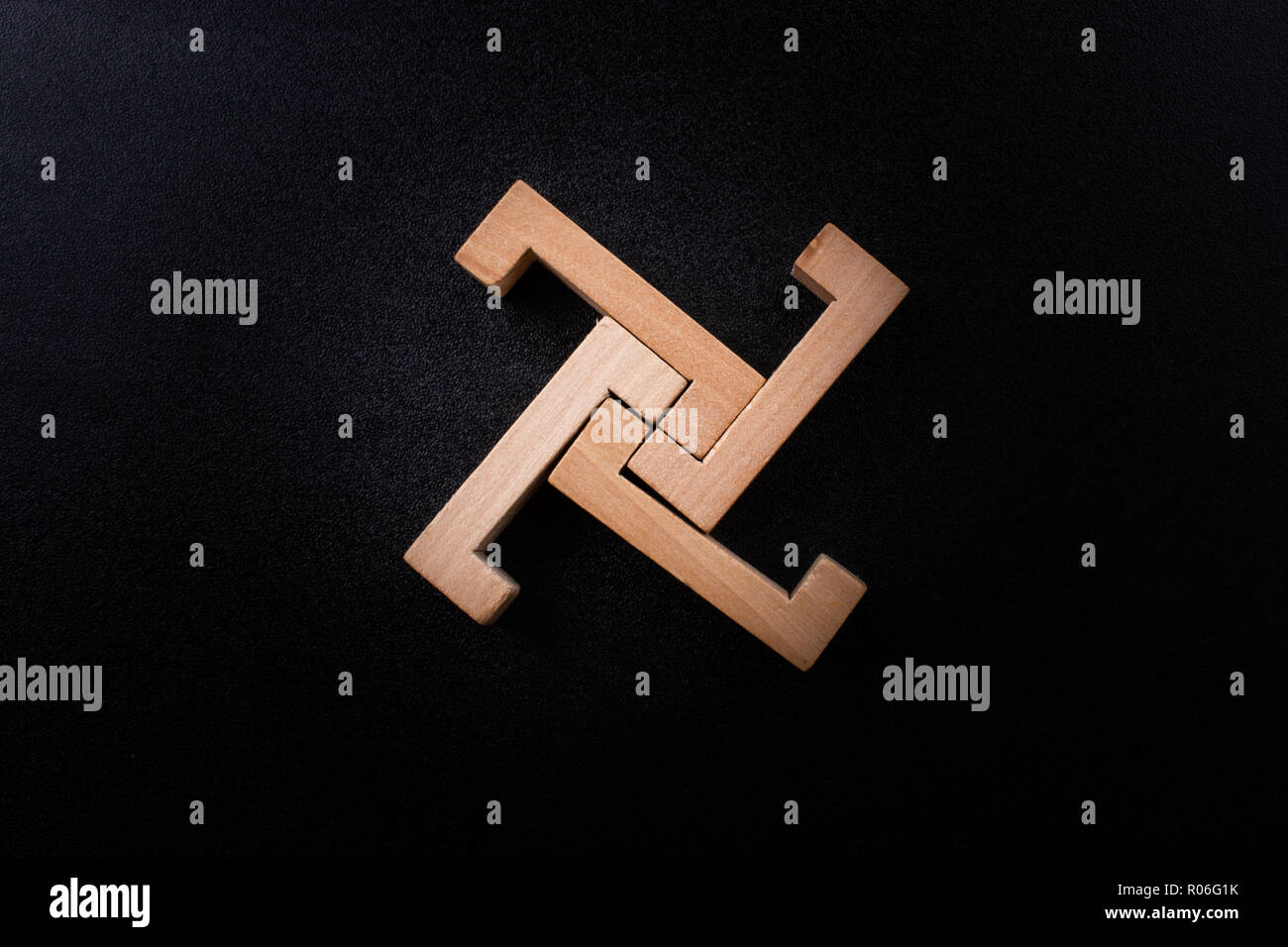 Svm Import & Export emblème de géométriques symbolisme Nazi Reich allemand Banque D'Images