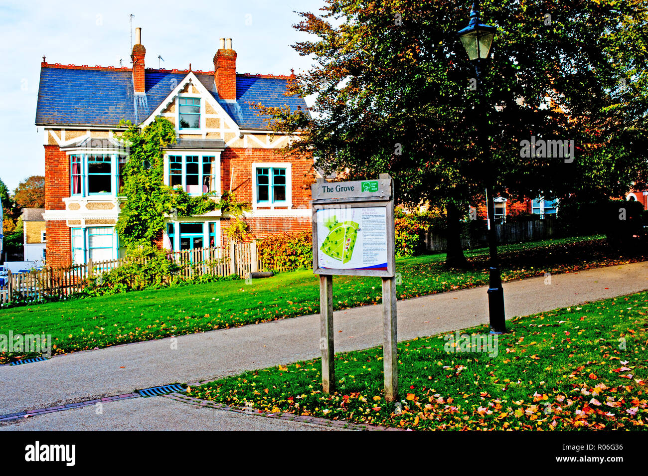 Le Grove Park, Tunbridge Wells, Kent, Angleterre Banque D'Images