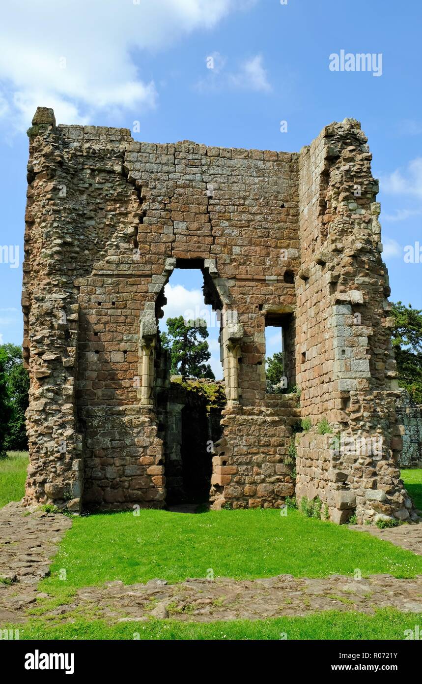 Moreton Corbet, Shrewsbury, Shropshire, Angleterre, Château, médiéval, Patrimoine anglais, Histoire, demeure ancestrale, Guerre civile, éducation, famille Corbert. Banque D'Images