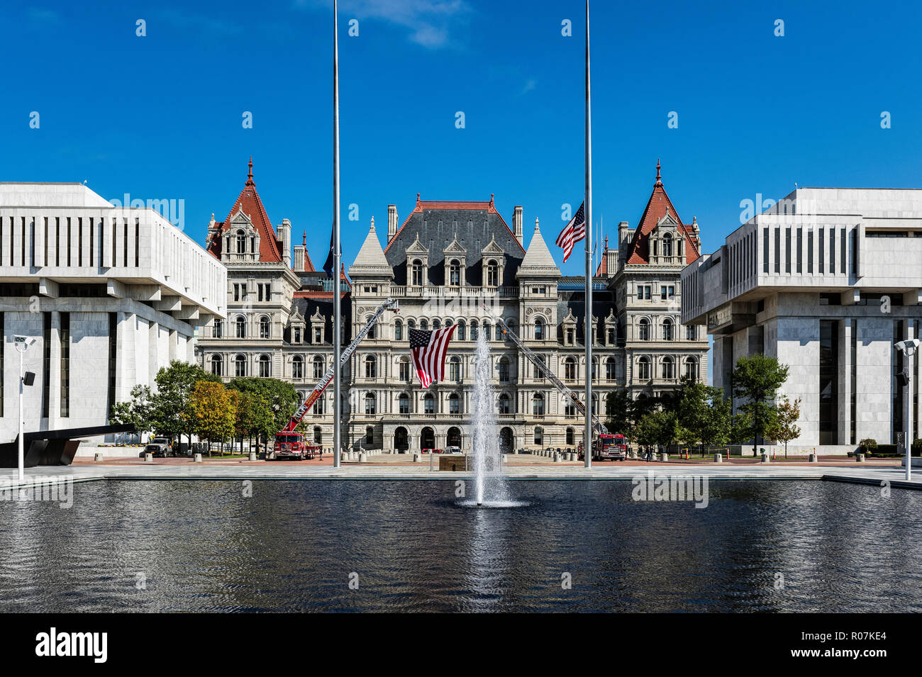 New York State Capitol Building, Albany. New York, USA. Banque D'Images