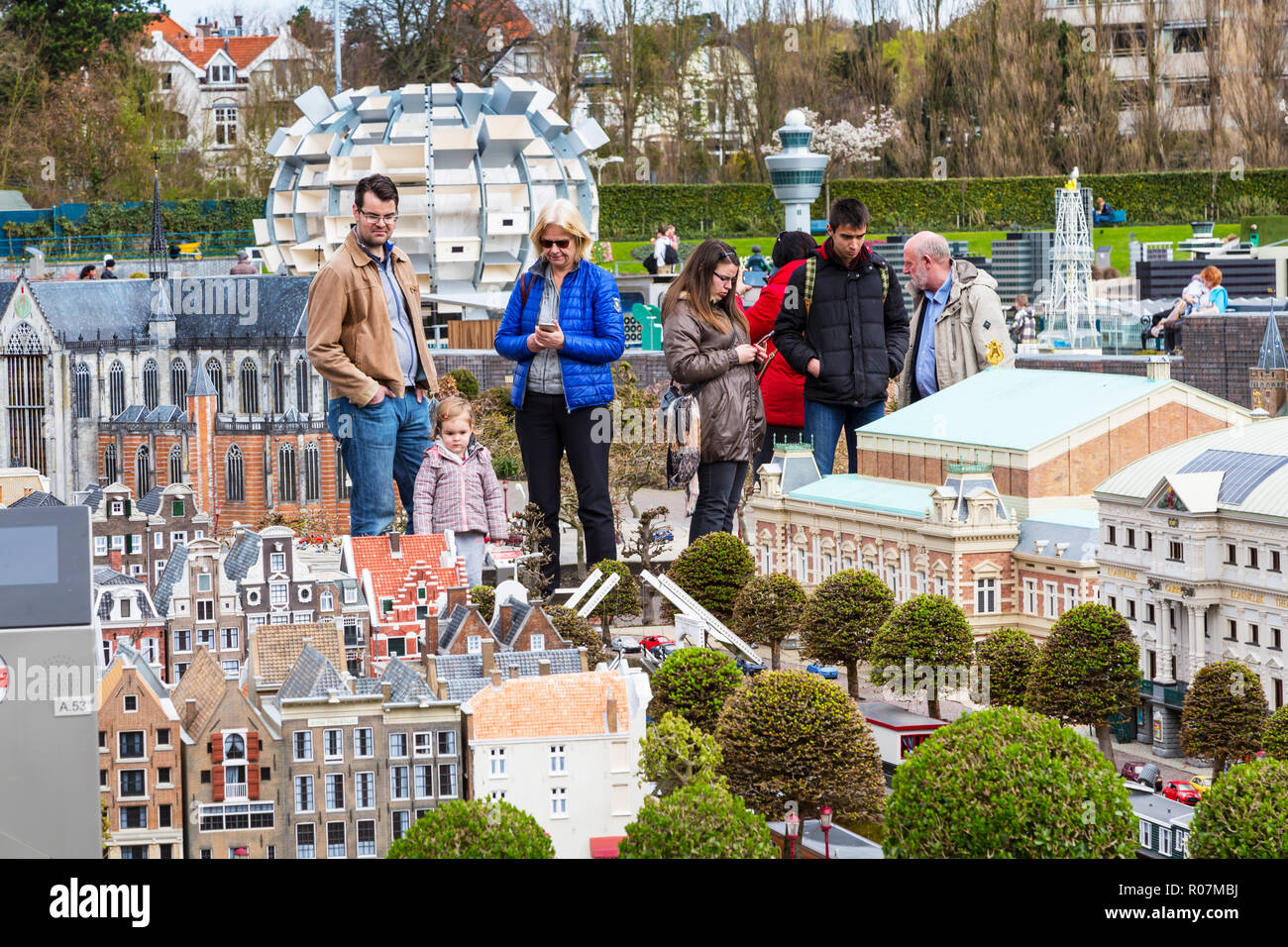 La Haye, Pays-Bas - le 8 avril 2016 : parc miniature de Madurodam, la  Hollande et l'attraction touristique de La Haye, Pays-Bas Photo Stock -  Alamy