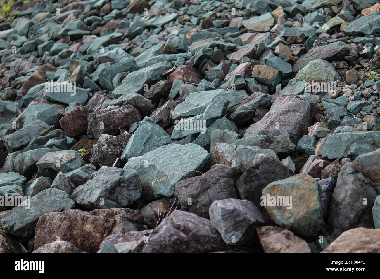 Background Blue Rocks Banque D'Images