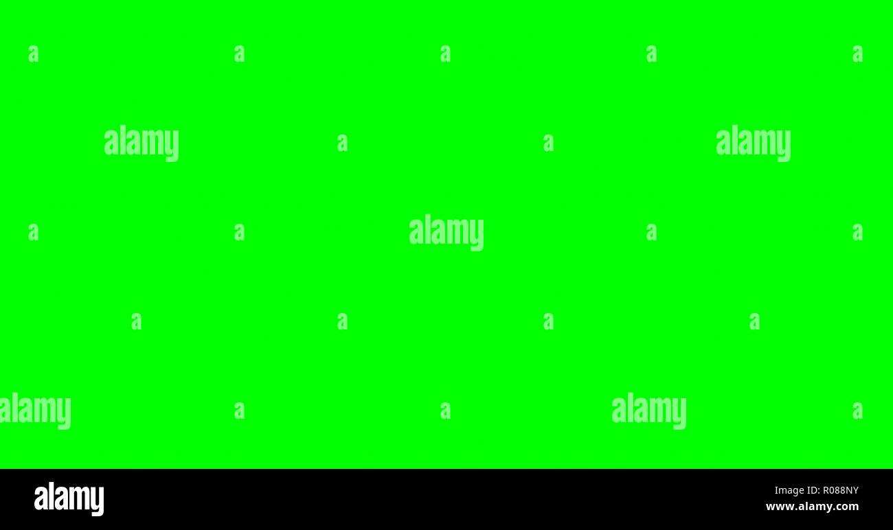 L'écran vert. Fond vert. Les séquences vidéo Écran vert Banque D'Images