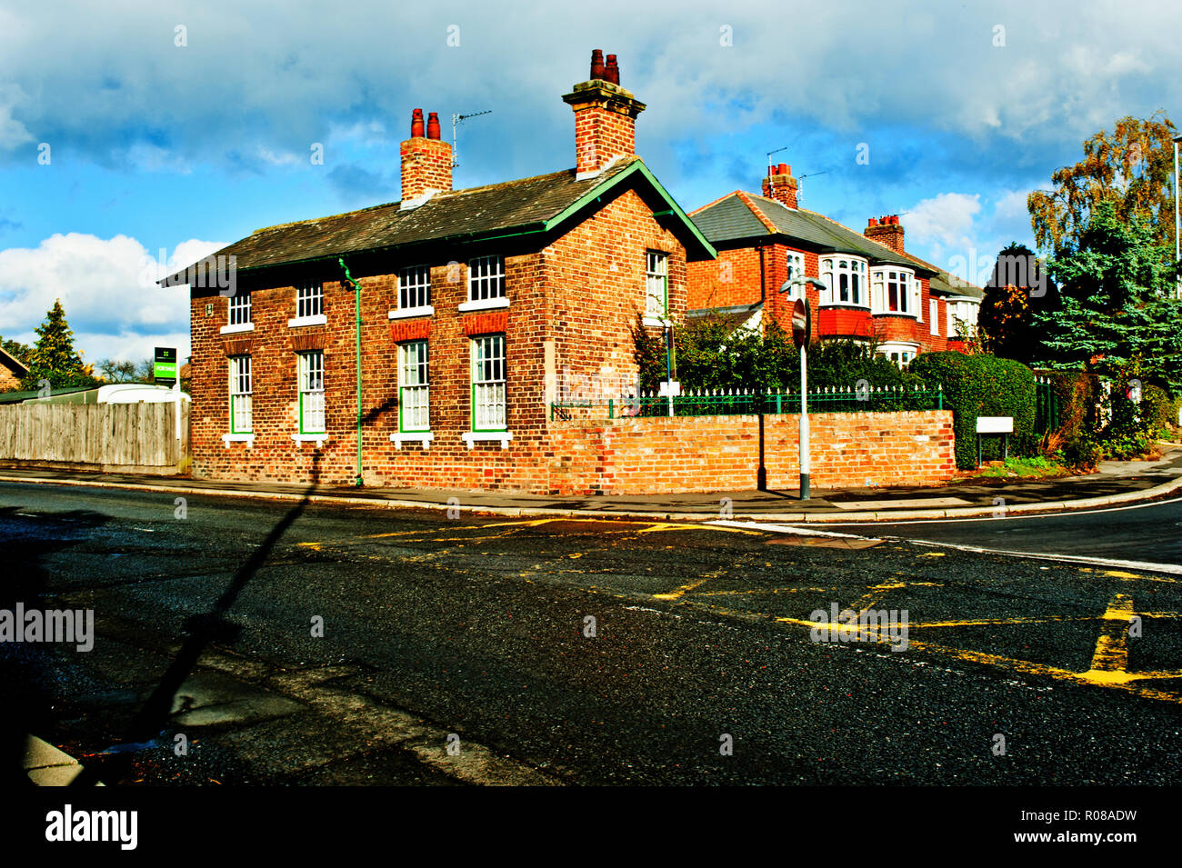 Le charbon Merchants House, Stockton et Darlington Railway Yarm Yarm, Direction générale sur les tés, Angleterre Banque D'Images