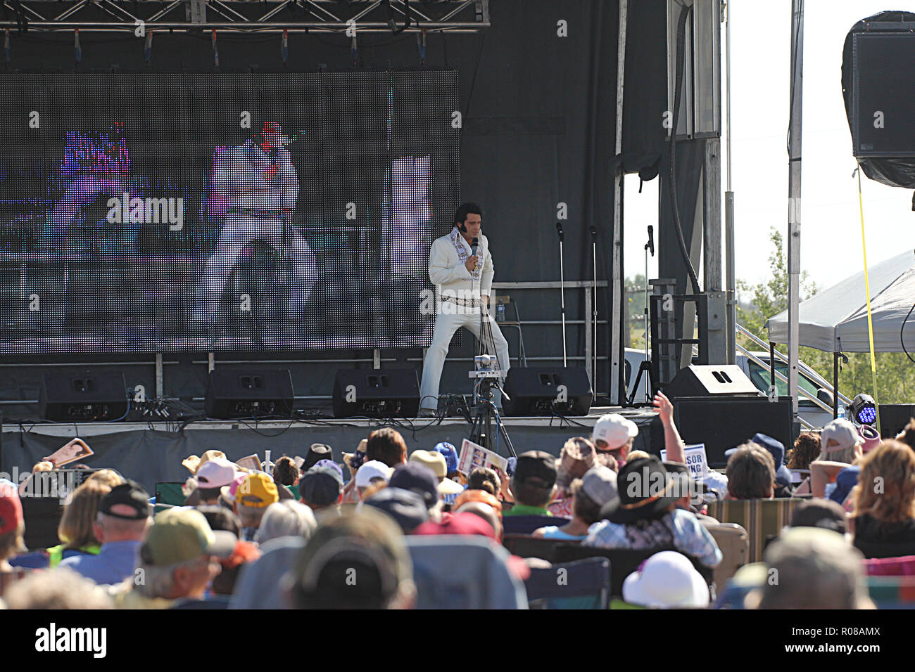 Festival Elvis Banque D'Images