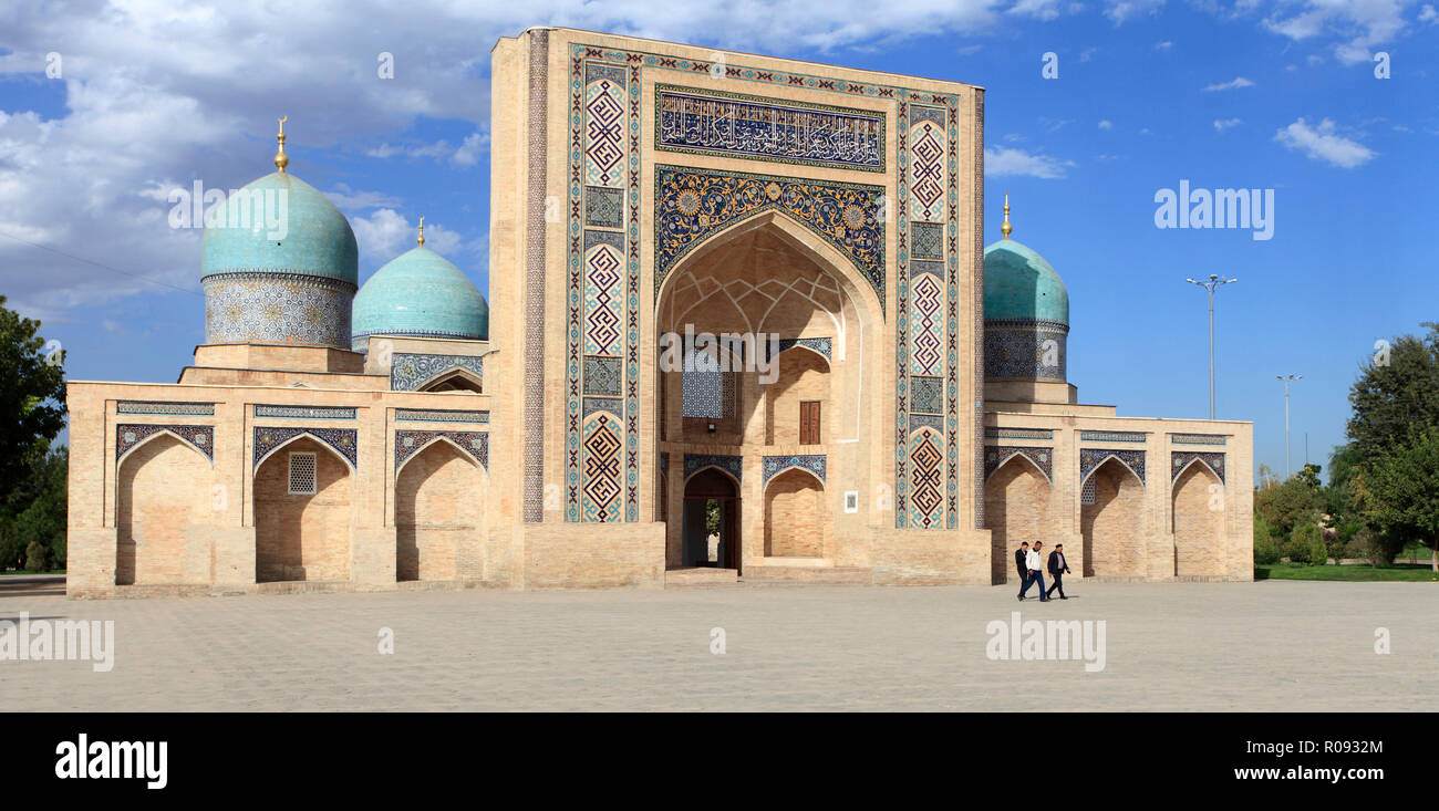 L'Ouzbékistan, Tachkent, Hazrati Imam complexe, Barak Khan Madrasah, Banque D'Images