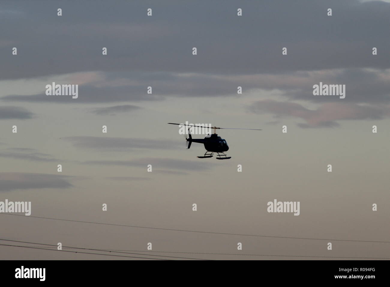 Avion en vol Banque D'Images