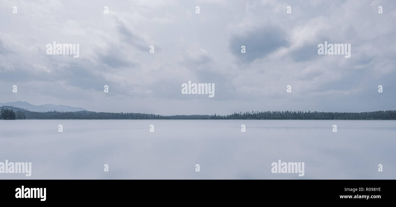 Le Lac Yellowstone, Riddle Banque D'Images