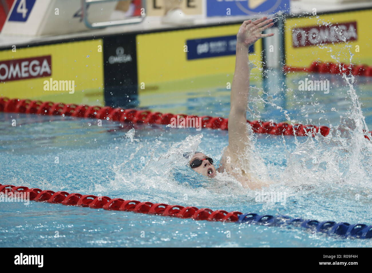 Beijing, Beijing, Chine. 29Th sep 2018. Beijing, Chine-deuxième jour de la Coupe du Monde de Natation FINA à Beijing, Chine, 3 novembre 2018. Crédit : SIPA Asie/ZUMA/Alamy Fil Live News Banque D'Images