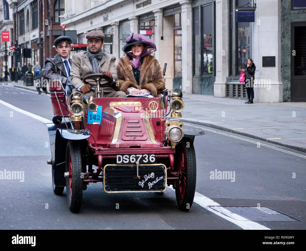 Londres, Royaume-Uni. 3 novembre 2018. Voitures anciennes à l'affiche au salon de l'automobile de Regents Street Londres W1 le 11/03/2018 Credit : Cabanel/Alamy Live News Banque D'Images