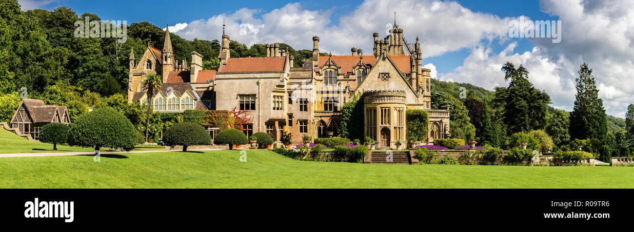 Tyntesfield House North Somerset. Ancienne maison de la famille de Gibbs maintenant entretenu par le National Trust. Banque D'Images