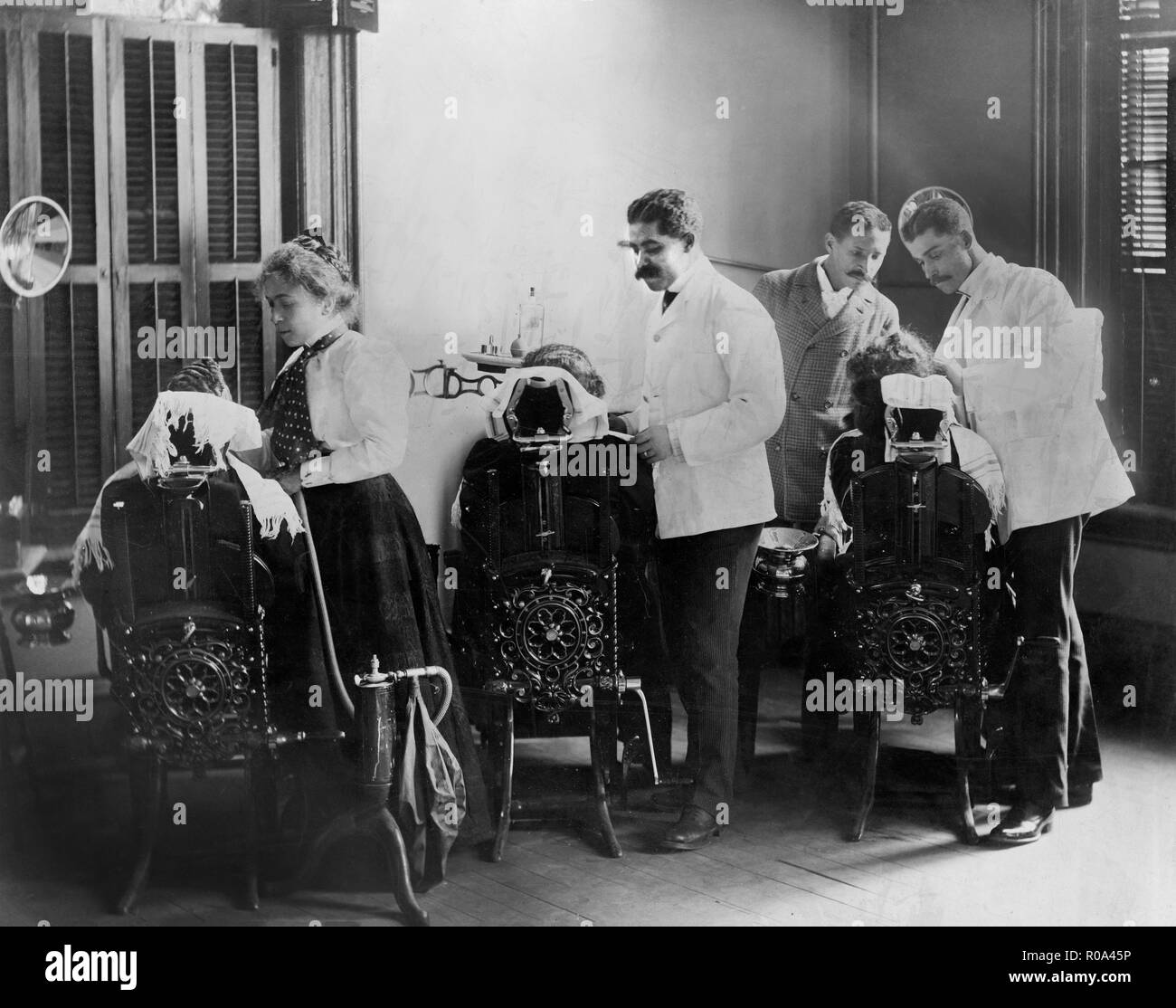 Catégorie dentisterie, Howard University, Washington DC, USA, W.E.B. DuBois Collection, 1900 Banque D'Images