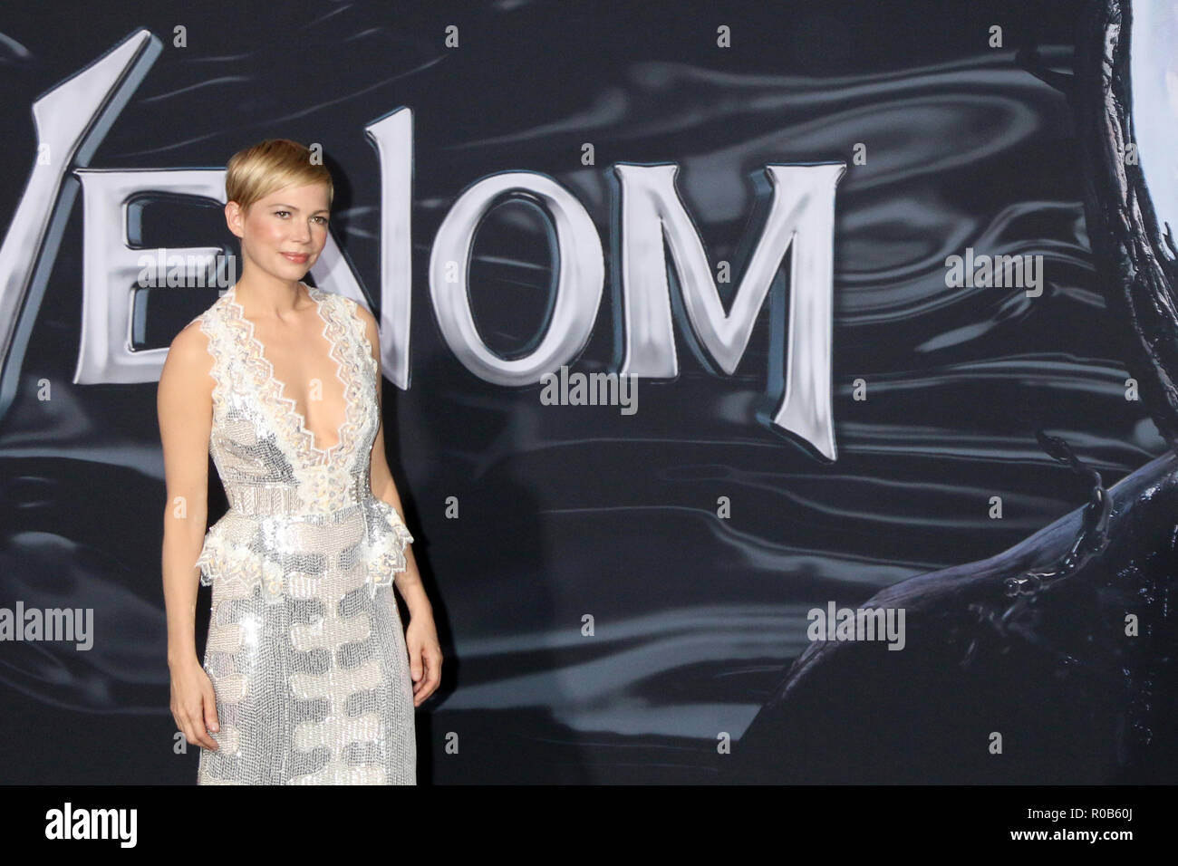 'Venom' la première au Village Theatre avec : Michelle Williams Où : Westwood, California, United States Quand : 01 Oct 2018 Credit : Nicky Nelson/WENN.com Banque D'Images