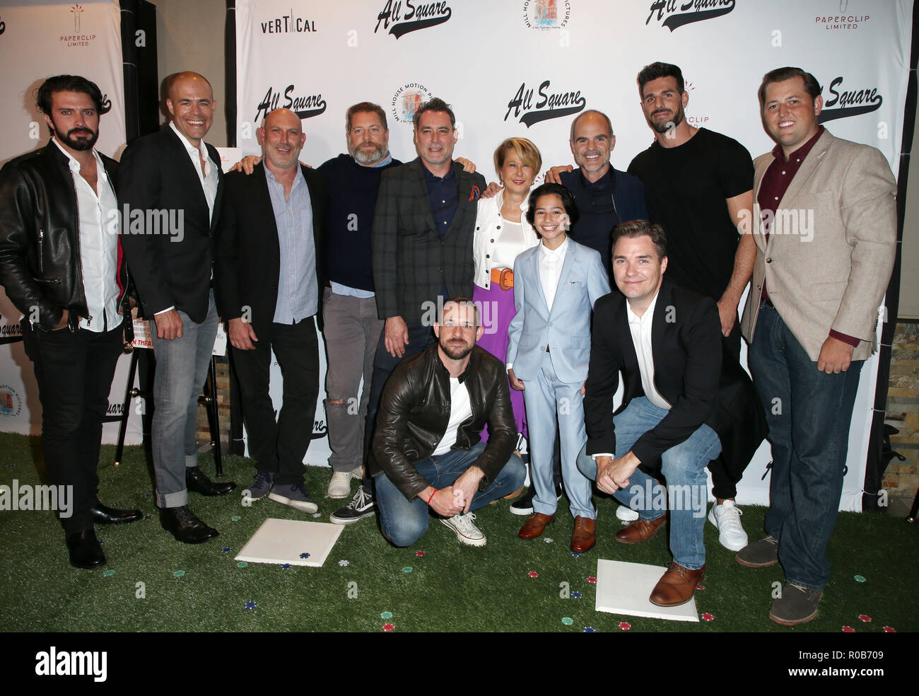 LA PREMIERE PLACE POUR TOUS Avec : Jonathan Rosenthal, Ben Cornwell, Johm Hyams, Andrew Sikking, Yeardley Smith, Jesse Ray Sheps, Michael Kelly, Brett Davis, Nick Smith Où : Westwood, California, United States Quand : 02 Oct 2018 Credit : FayesVision/WENN.com Banque D'Images