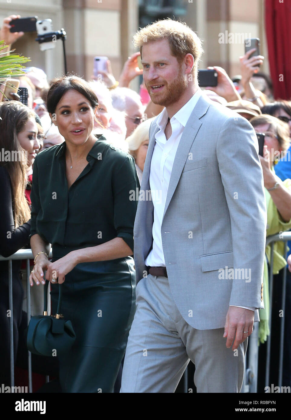 Meghan, duchesse de Kent et le prince Harry visiter Brighton dans le cadre de tournée il y a de Sussex. Comprend : Meghan, duchesse de Kent et le prince Harry, Meghan Markle Où : Brighton, Royaume-Uni Quand : 03 Oct 2018 Credit : Danny Martindale/WENN Banque D'Images