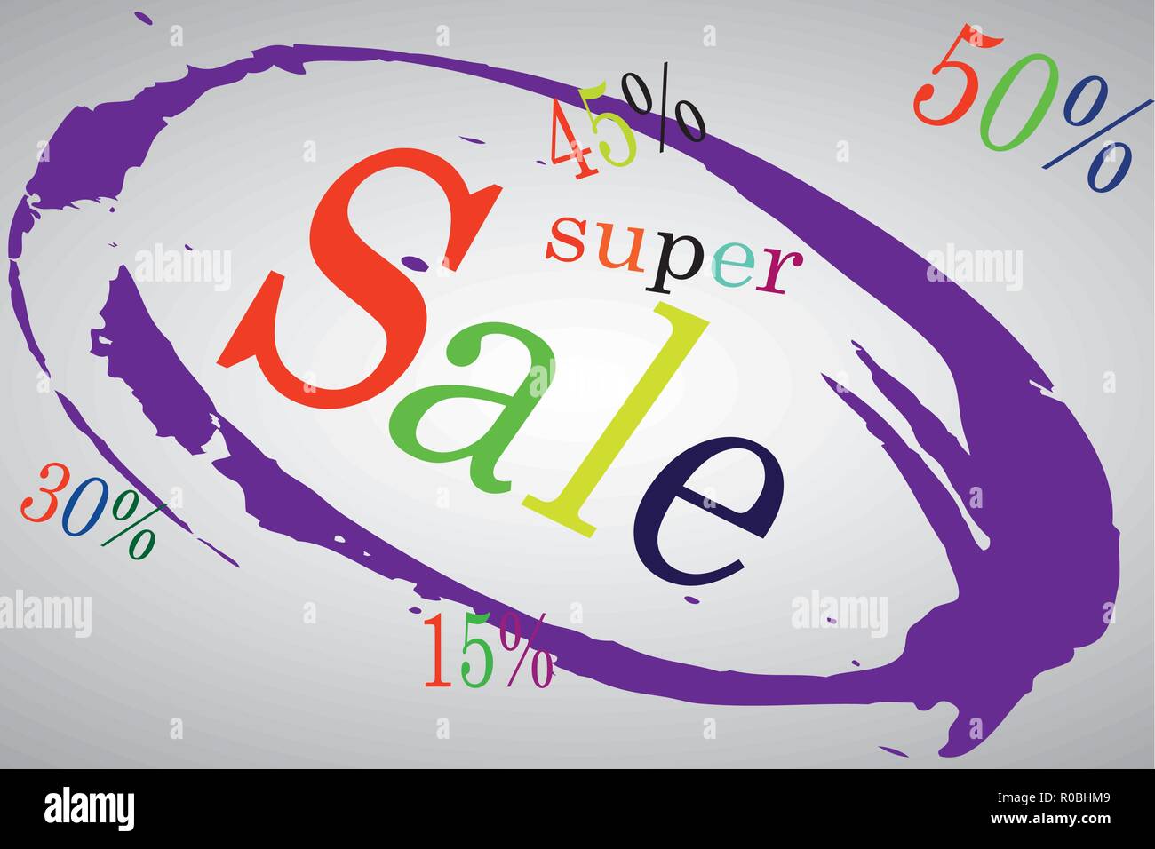 Super Vente de liquidation à 50 off c'est un Hot deal Vente poster un fond coloré. Wow offre spéciale vente poster ou de modèle pour votre marketing ou de campagnes publicitaires. Aussi pour les ventes au détail. Illustration de Vecteur