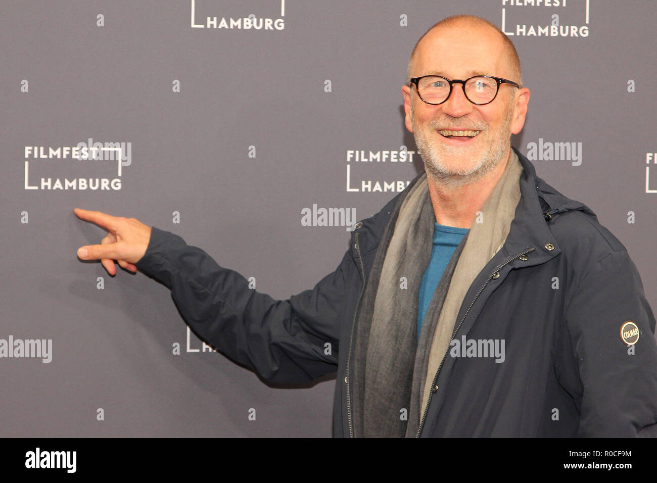 Assister à diverses célébrités Photocalls et films à la Filmfest Hambourg 2018 sur 02.10.2018 Peter Lohmeyer' : où : Berlin, Allemagne Quand : 03 Oct 2018 : Crédit/WENN.com Becher Banque D'Images