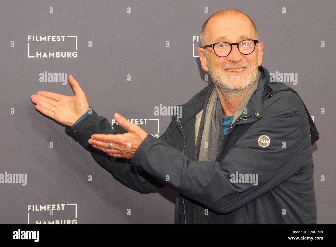 Assister à diverses célébrités Photocalls et films à la Filmfest Hambourg 2018 sur 02.10.2018 Peter Lohmeyer' : où : Berlin, Allemagne Quand : 03 Oct 2018 : Crédit/WENN.com Becher Banque D'Images