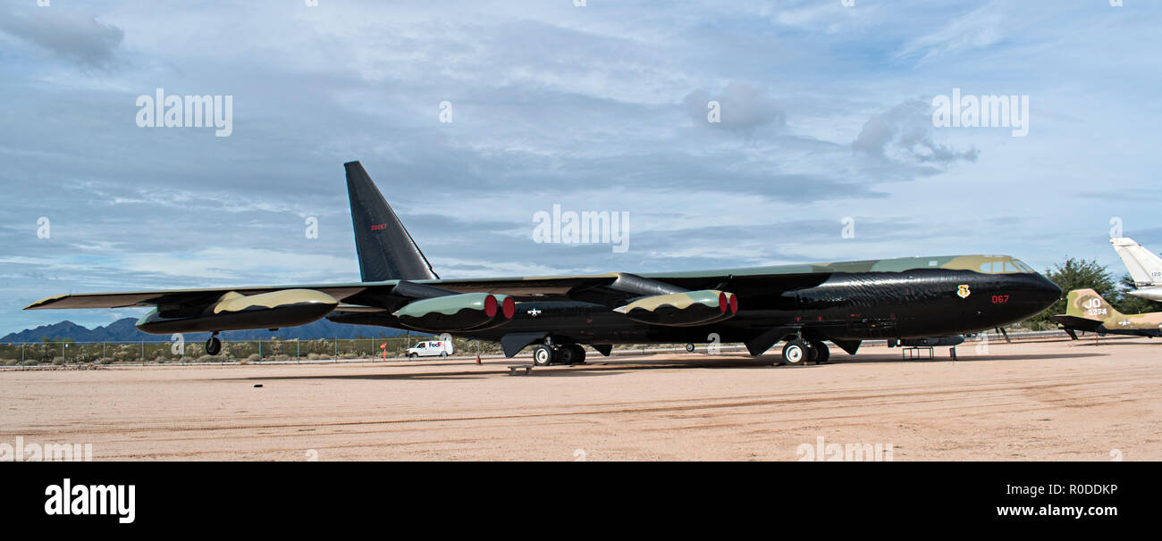 B-52 Stratofortress, Pima Air & Space Museum. Tucson Arizona. USA Banque D'Images