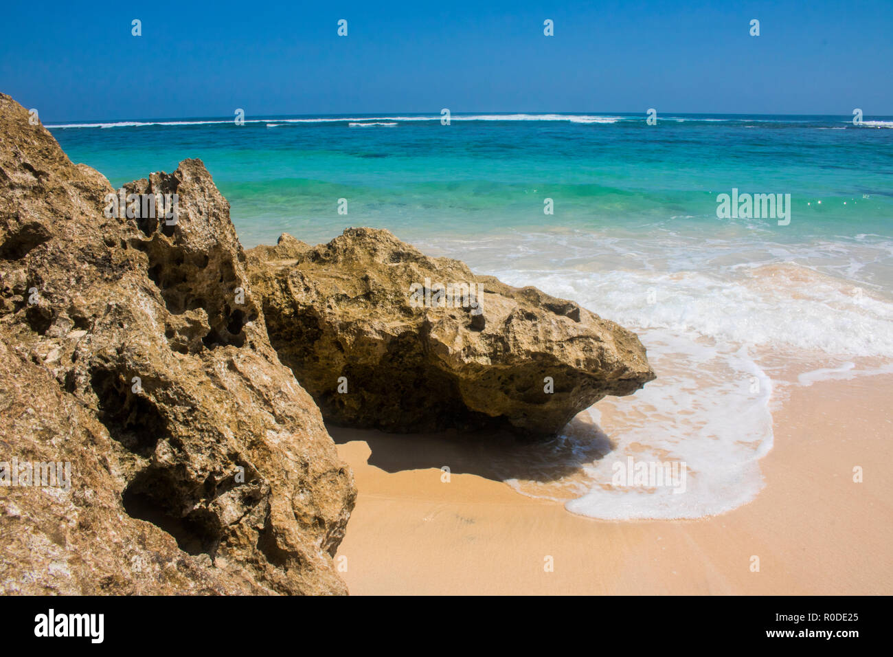 Très belle vue sur la plage photo Banque D'Images