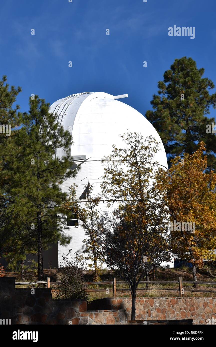 L'Observatoire Lowell de Flagstaff en Arizona Banque D'Images