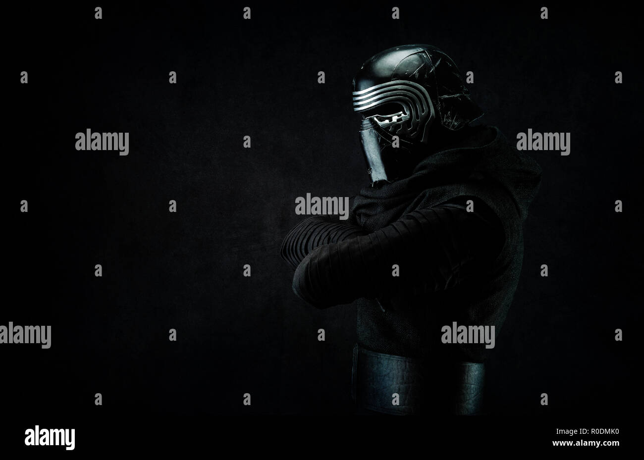 Le cosplay de Kylo Ren, 501e legion (Star Wars), Atelier Virateck Banque D'Images