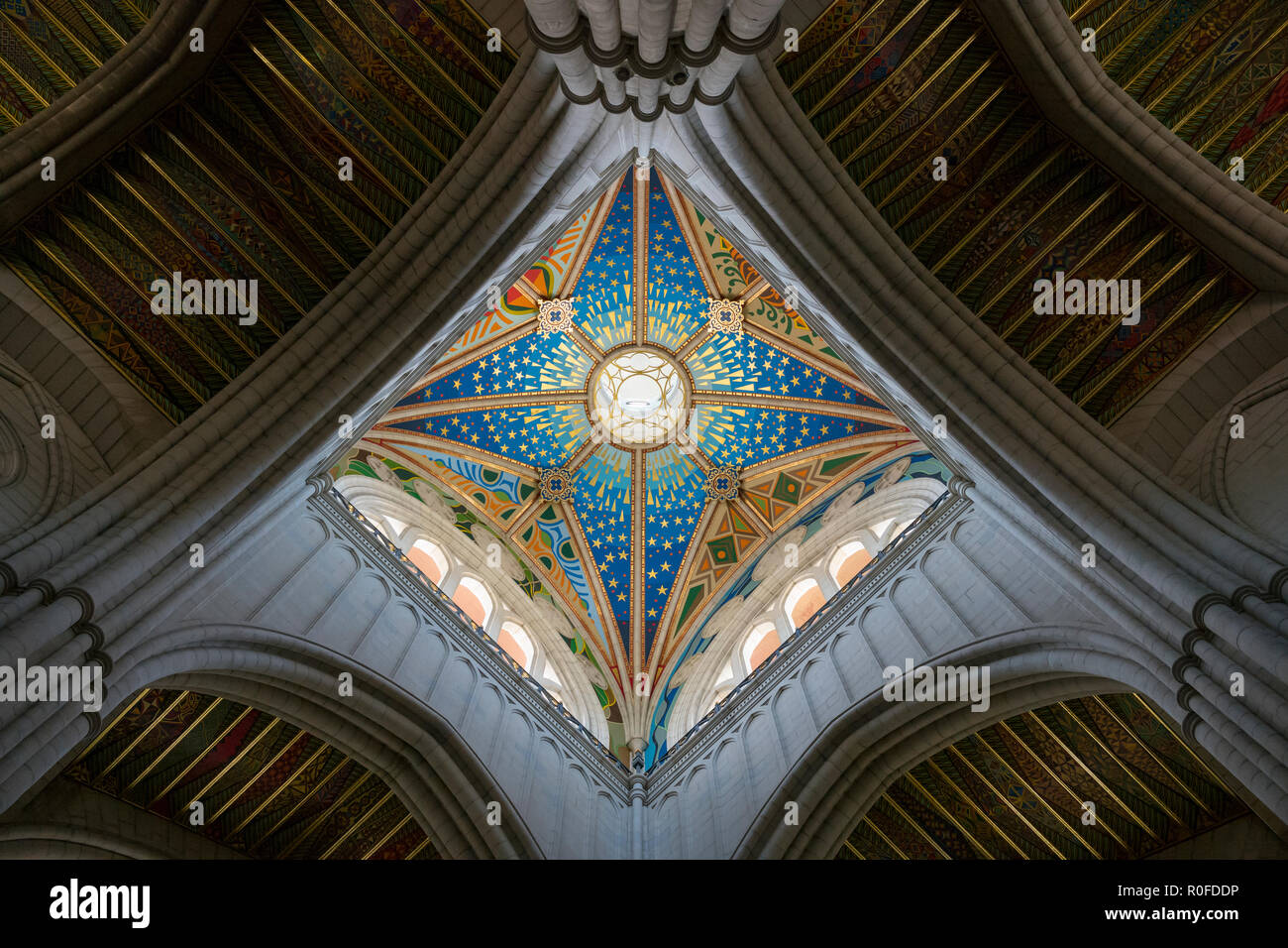 Cathédrale de l'Almudena, Madrid, Espagne. Banque D'Images