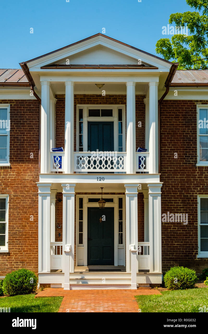 Connolly Centre pour l'entreprenariat, Hopkins House, Université de Washington and Lee, Lexington, Virginia Banque D'Images