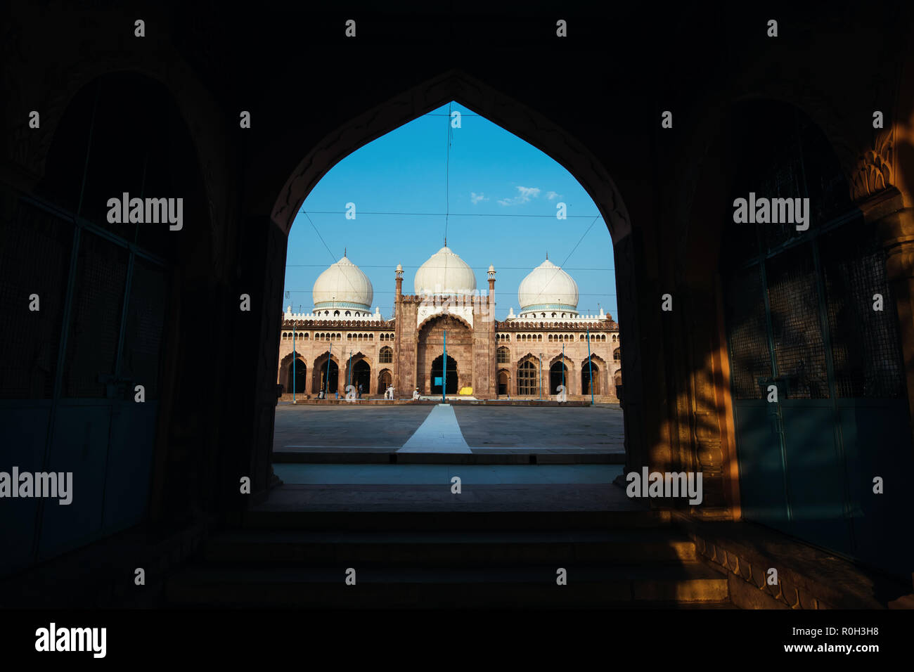 Taj-ul-Masajid, Bhopal, Madhya Pradesh Banque D'Images