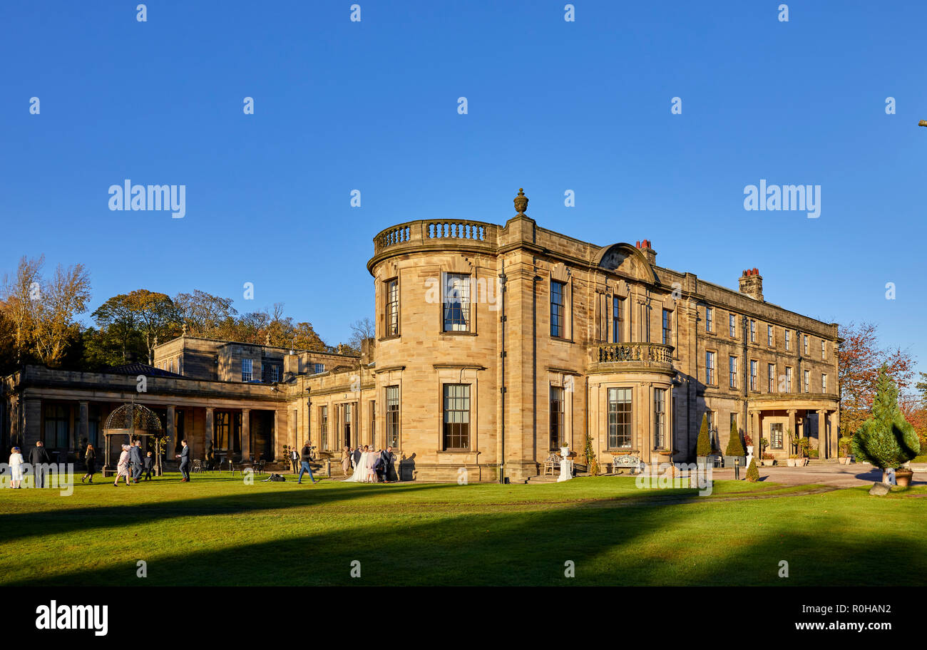 Beamish Hall, Durham Co. Banque D'Images