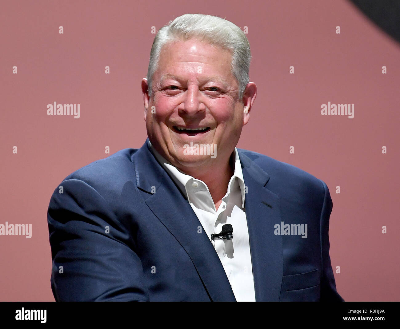 Los Angeles, USA. 08Th Nov, 2018. Al Gore, homme politique au sommet de la 2018. Le festival a lieu du 02.-05.11.2018. Credit : Britta Pedersen/dpa-Zentralbild/ZB/dpa/Alamy Live News Banque D'Images