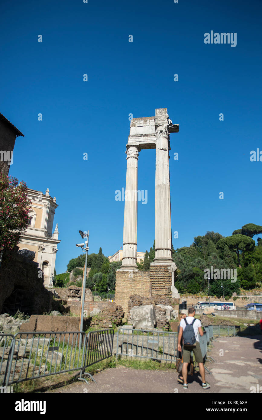 Temple d'Apollon Sosianus, Rome, Italie Banque D'Images