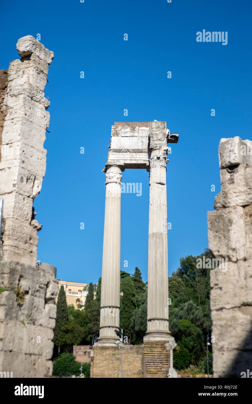 Temple d'Apollon Sosianus, Rome, Italie Banque D'Images