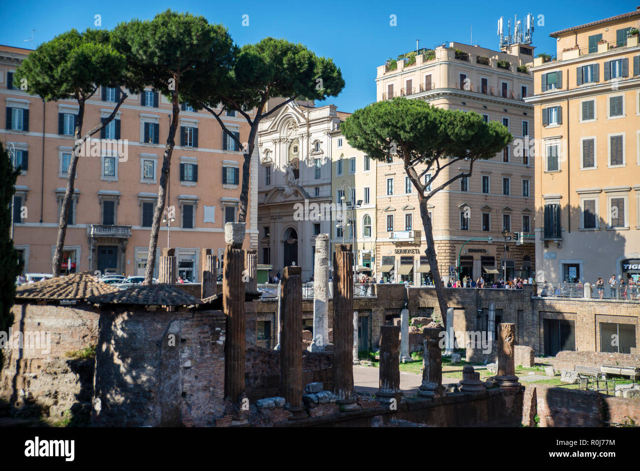 Largo di Torre Argentina, Rome, Italie Banque D'Images