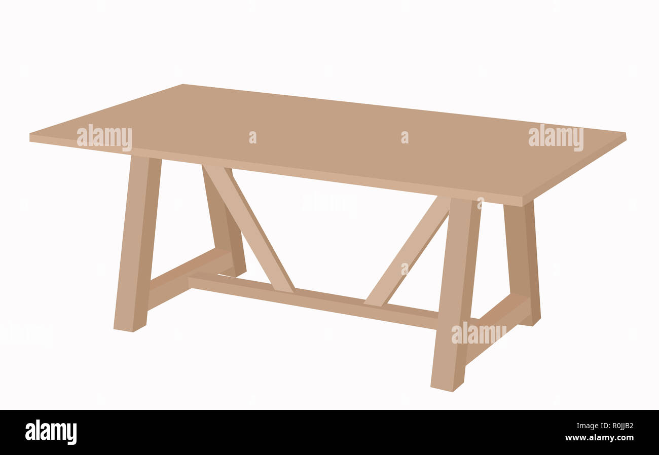 Tableau 3D en bois Banque D'Images