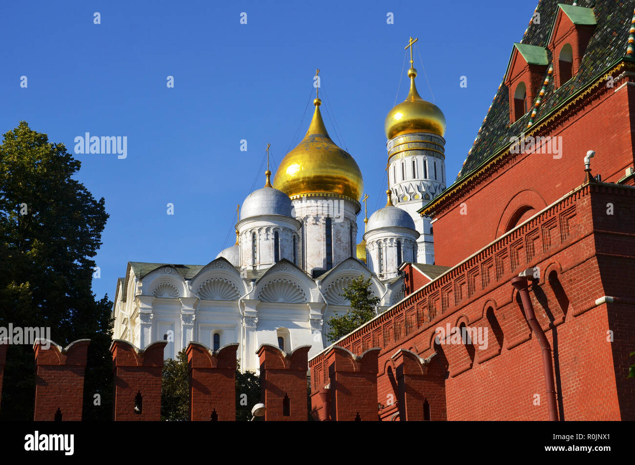 Image Ivan le Grand clocher dans la ville de Moscou, Russie Banque D'Images