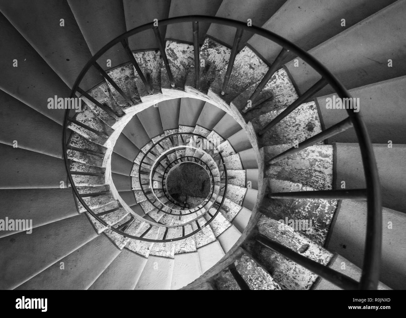 Villa D'Este (Italie) - La villa à Tivoli, province de Rome, avec de belles collines en terrasses jardin Renaissance et de fontaines. Site de l'UNESCO. Banque D'Images