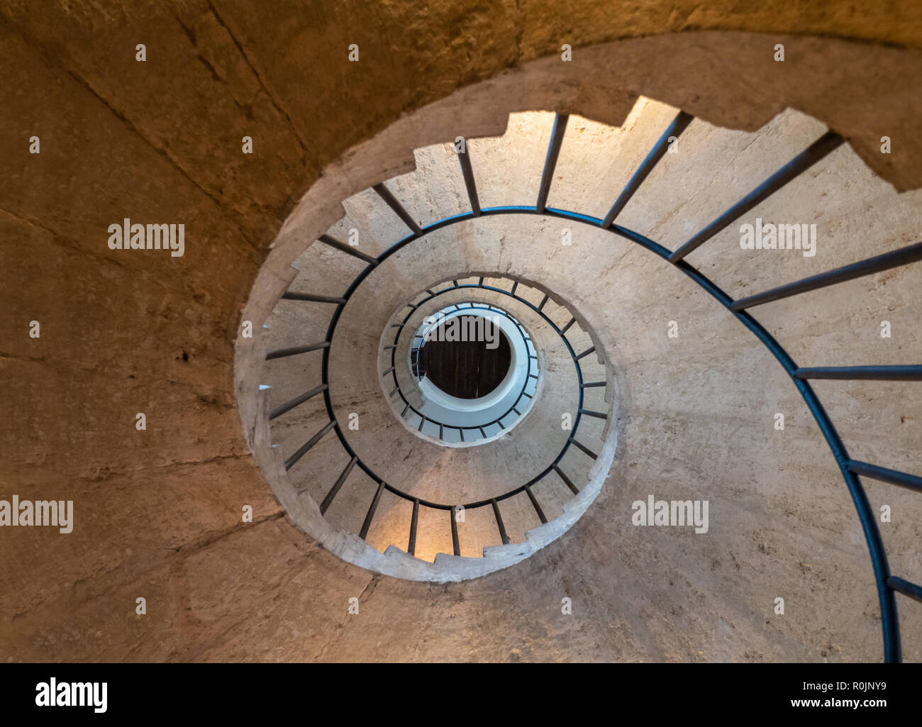 Villa D'Este (Italie) - La villa à Tivoli, province de Rome, avec de belles collines en terrasses jardin Renaissance et de fontaines. Site de l'UNESCO. Banque D'Images