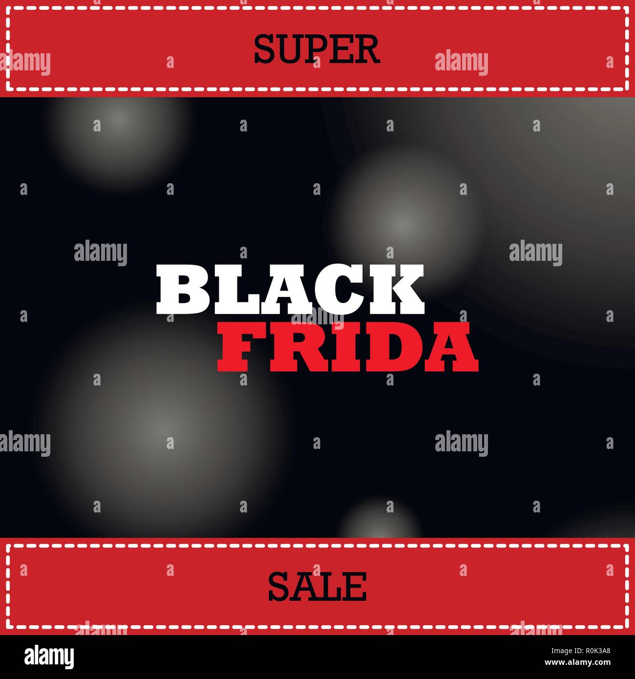 Le vendredi noir vente inscription modèle. Le vendredi noir bannière. Vector illustration Illustration de Vecteur