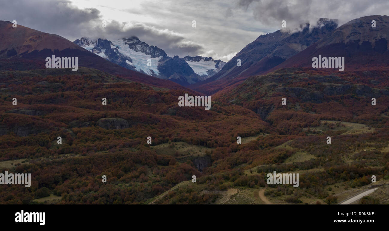 Cerro Castillo Réserve Nationale est situé dans la Région de Aysén XI, au sud de la ville de Temuco, Chili Banque D'Images