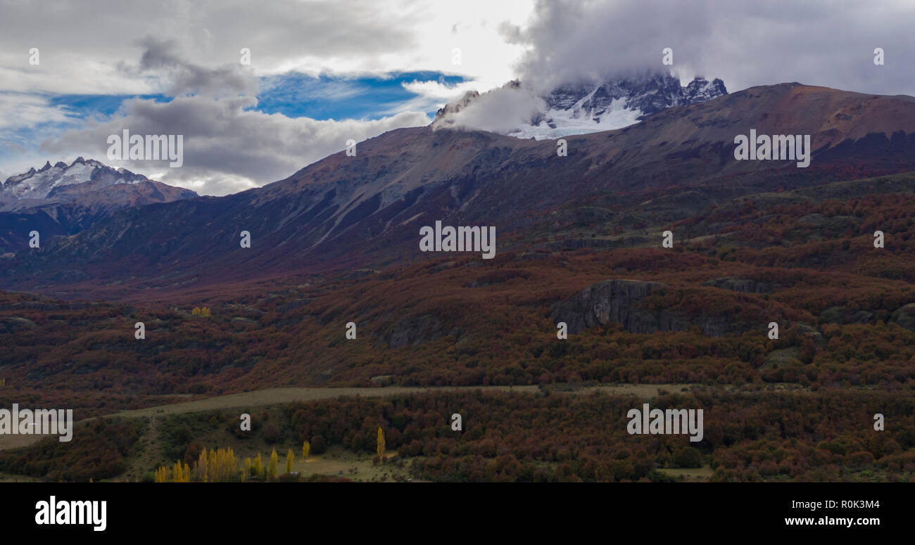 Cerro Castillo Réserve Nationale est situé dans la Région de Aysén XI, au sud de la ville de Temuco, Chili Banque D'Images