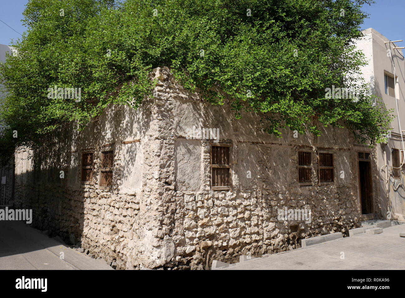 Al Ghus House, situé sur le sentier des perles de Bahreïn, Manama, Royaume de Bahreïn Banque D'Images