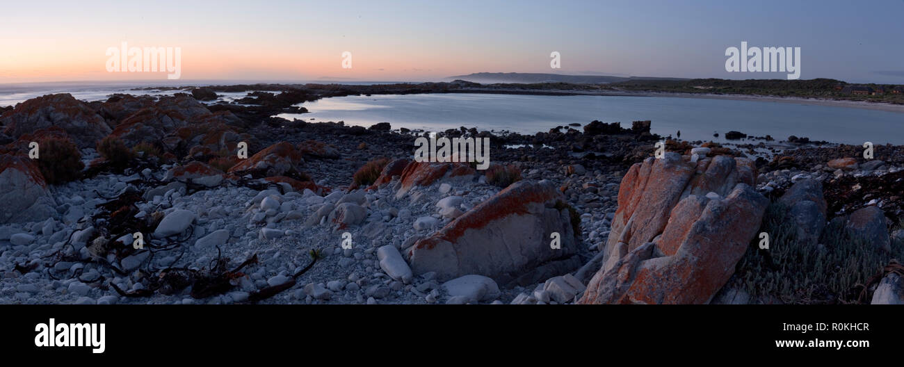 Paysage pittoresque du cap Agulhas National Park Banque D'Images
